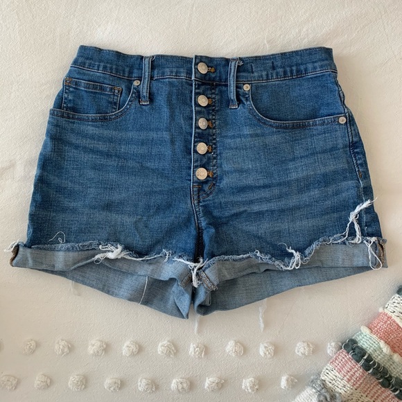 Madewell Pants - Madewell High-Rise Shorts